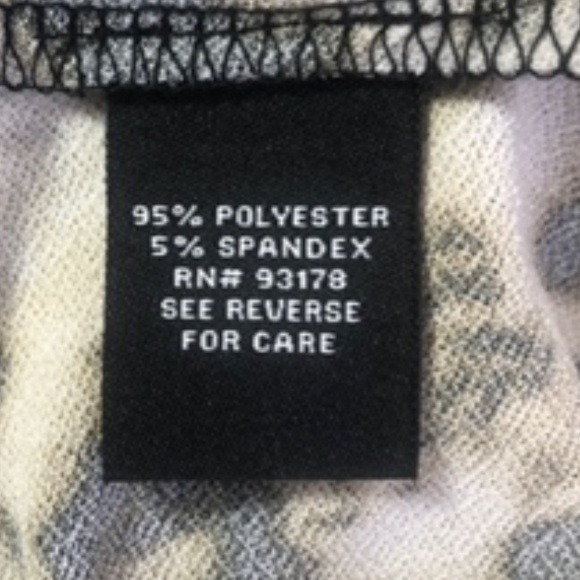 NWT Premise Studio Gathered Neck Sleeveless Animal Print Relaxed Fit Top Size L - Picture 7 of 10